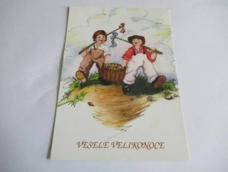 Chlapci s pomlázkou