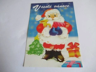 Santa s dárky