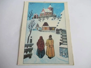 J. Lada - Zasněžená vesnice ODEON 10-544-O-9