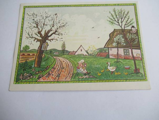 J. Lada - Paní a kuřátka