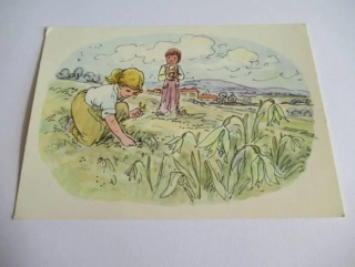 O. Čemus - Děti s květinami