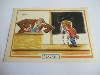 Otakar Štembera - plavání