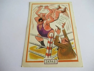 Otakar Štembera - zápas