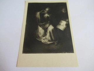Rembrandt Hermensz: Zlomek zvěstování P. Marie