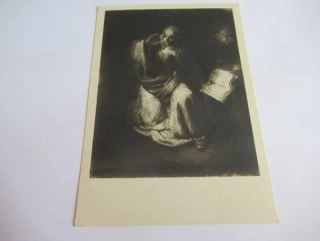 Rembrandt Hermensz: Zlomek zvěstování P. Marie