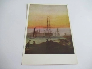Caspar David Friedrich - moře a západ slunce
