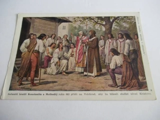 Solunští bratří Konstantin a Methoděj