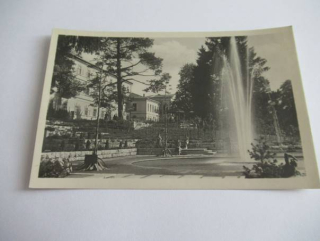 Sliač - Kúpele, fontána, Liečebné domy Slovensko..