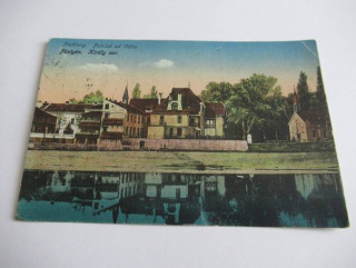 Piešťany - Pohled od Váhu