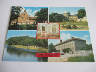 Veltrusy - domov důchodců, zámek, kempink, škola