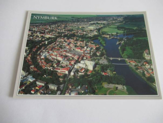 Nymburk - letecký pohled