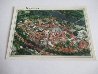 Nymburk - letecký pohled