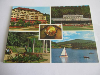 Lázně Luhačovice - Palace-sanatorium, společenský dům, pramen Ottavka..
