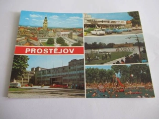 Prostějov - Střed města, továrna oděvního průmyslu..