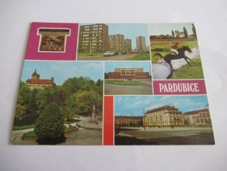 Pardubice - Velká Pardubická, zámek, městské lázně, sídliště Dukla