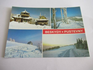 Beskydy - Pustevny - chaty Libušín  a Maměnka, hotel Radegast