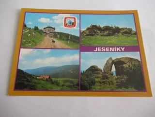 Jeseníky - chata na Šeráku, vrcholové skalisko na Keprníku..