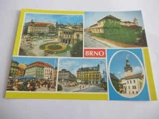 Brno - Mahenovo divadlo, Špilberk..