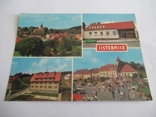 Jistebnice - celkový pohled, kulturní dům, sídliště