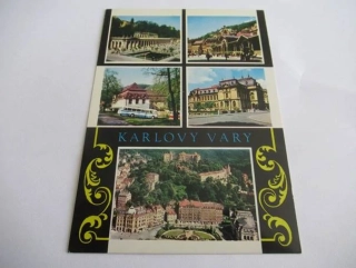 Karlovy Vary - kolonáda československo-sovětského přátelství