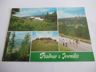 Jeseníky - chata Ovčárna, chata Barborka