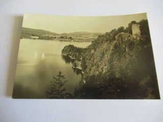 Jezero na Seči pod hradem Chebem