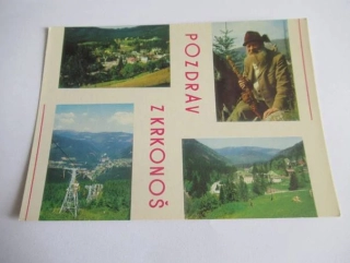 Krkonoše - Špindlerův Mlýn, Lanovka na Pláň, Krakonoš