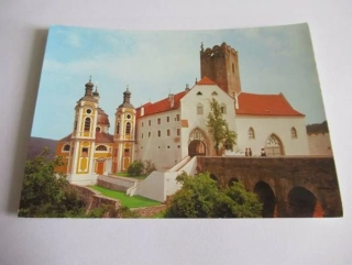 Vranov nad dyjí - Předhradí s hranolovou věží