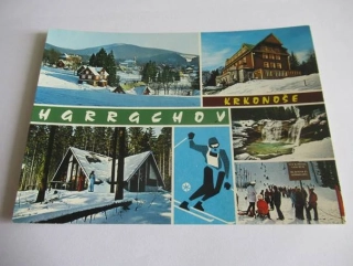 Krkonoše - Harrachov - Sklářská chalupa, Zotavovna ROH Bílý Hořec..