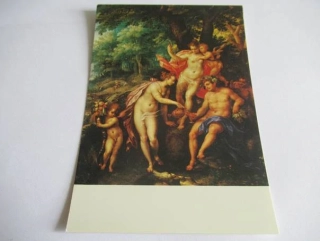 Velké Losiny - obraz žerotínské galerie - Bacchus, Venuše a Ceres