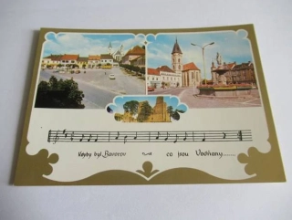 Bavorov - náměstí Míru, Vodňany - náměstí Kl. Gottwalda