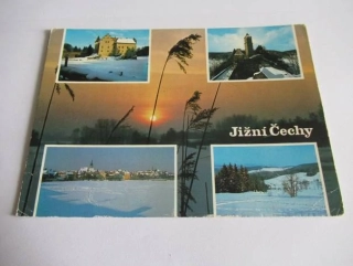 Jižní Čechy - Ponědrážský rybník, zámek Červená Lhota, hrad Zvíkov..