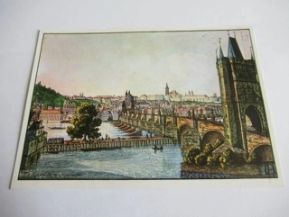 Vincenc Morstadt: Karlův most s Malou Stranou