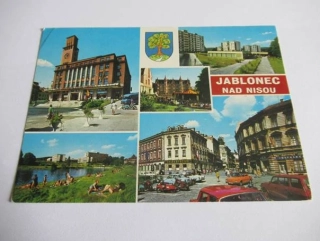 Jablonec nad Nisou - radnice, muzeum skla a bižuterie..