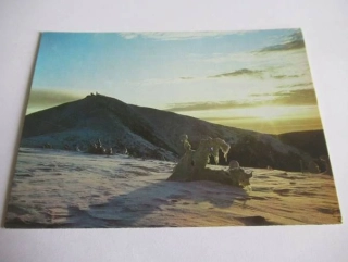 Krkonoše - pohled na Sněžku