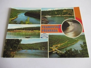 Vranovská přehrada - přehradní jezero