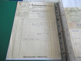 Dresden - obchod se dřevem - 1939