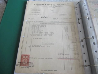 Praha - Finger & Stein - Potřeby pro průmysl obuvnický - 1939