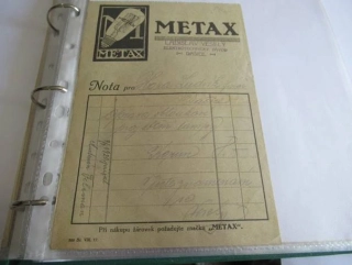 Dašice - Metax - Elektrotechnický závod - 1920