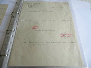 Praha I. - Vilém Vobořil - textilie - 1940