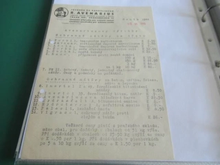 Praha VIII. - R. Avenarius - Továrna na karbolineum - 1945