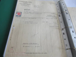 Sušice - Schwarzkopf - továrny na usně, obuv a řemeny - 1939