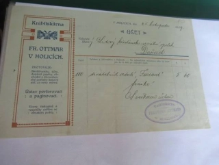 Holice - Fr. Ottmar - Knihtiskárna - 1909