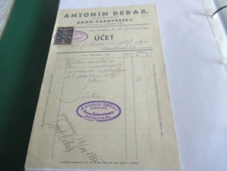 Brno - Antonín Bébar - Stavební klempířství - 1935