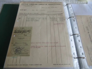Rakovník - Otto Traub a Bratr - poštovní spořitelna- 1940