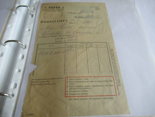 Praha - Kopra - Uhlená akciová společnost - 1944