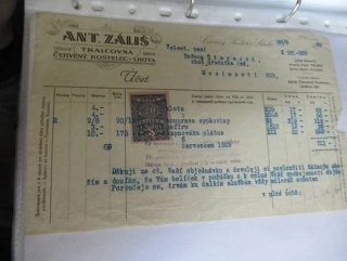 Červený Kostelec - Ant. Záliš - Tkalcovina - 1929