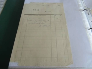 Účet - 1944