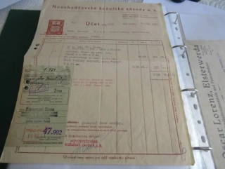 Nový Bydžov - Novobydžovské kožařské závody - 1941