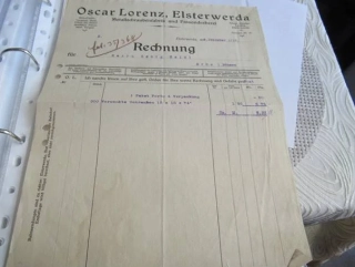 Elsterwerda - Oscar Lorenz - Továrna na kovové šrouby a soustružnická dílna - 1912